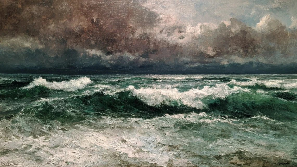 Les paysages marins de Courbet : réalisme et puissance de l'océan