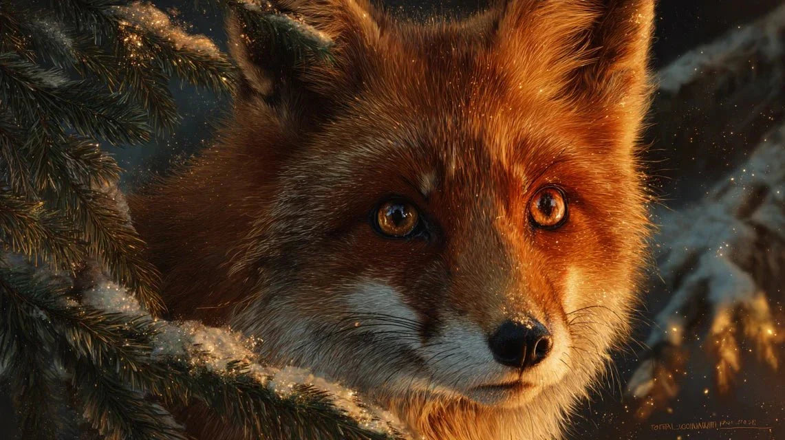 Les renards dans le folklore nordique : traduction picturale de leur malice légendaire