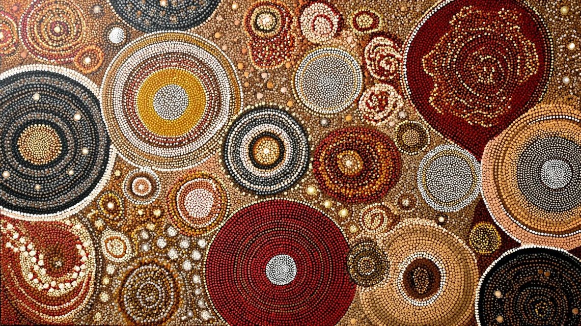 Les termites dans l'art aborigène : architectes de la terre