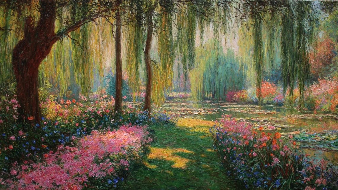 L'évolution de la représentation des jardins dans la peinture française