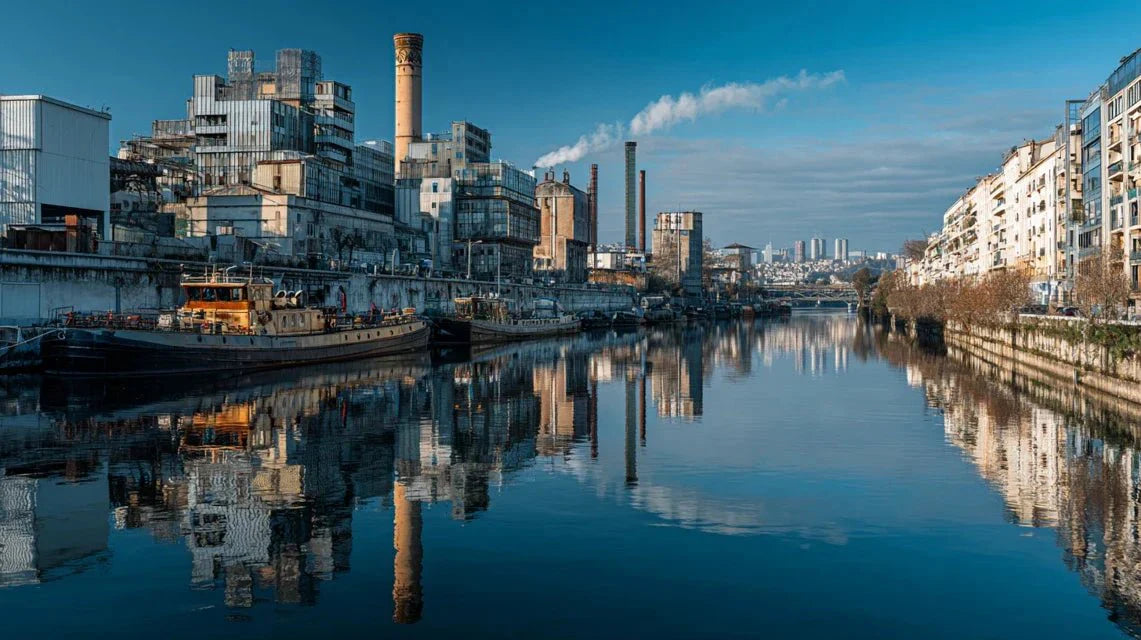 L'évolution de la représentation des paysages urbains industriels