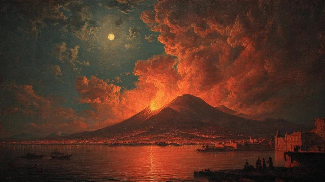 L'évolution de la représentation des volcans dans l'art européen