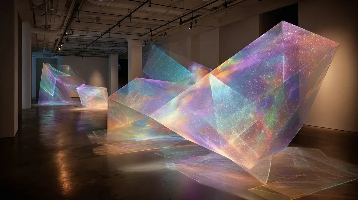 L'holographie appliquée à l'art abstrait : perspectives futuristes