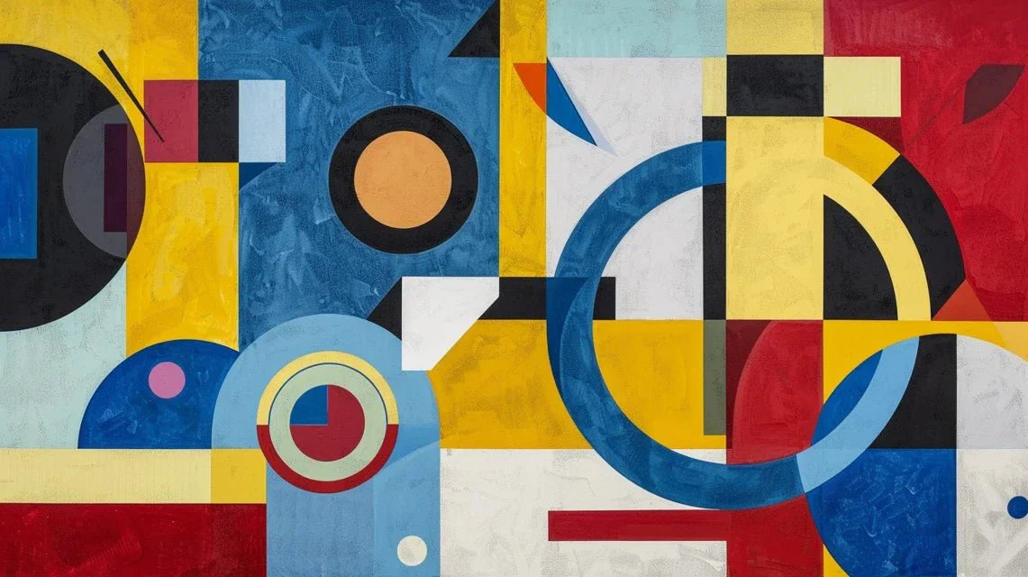 L'influence du mouvement Bauhaus sur la création des tableaux abstraits géométriques