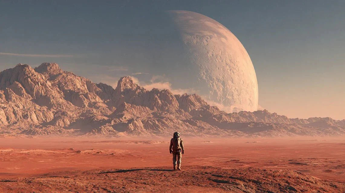 Mars : de dieu de la guerre à espoir spatial en art