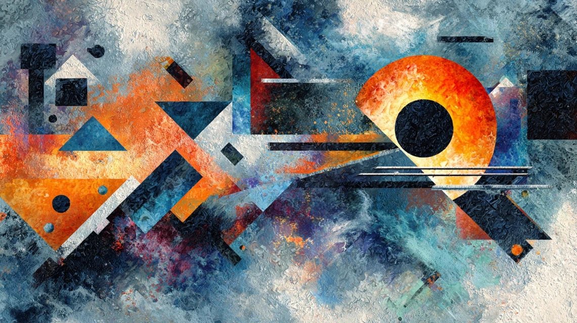 Matière et esprit dans l'art abstrait : dialectique philosophique