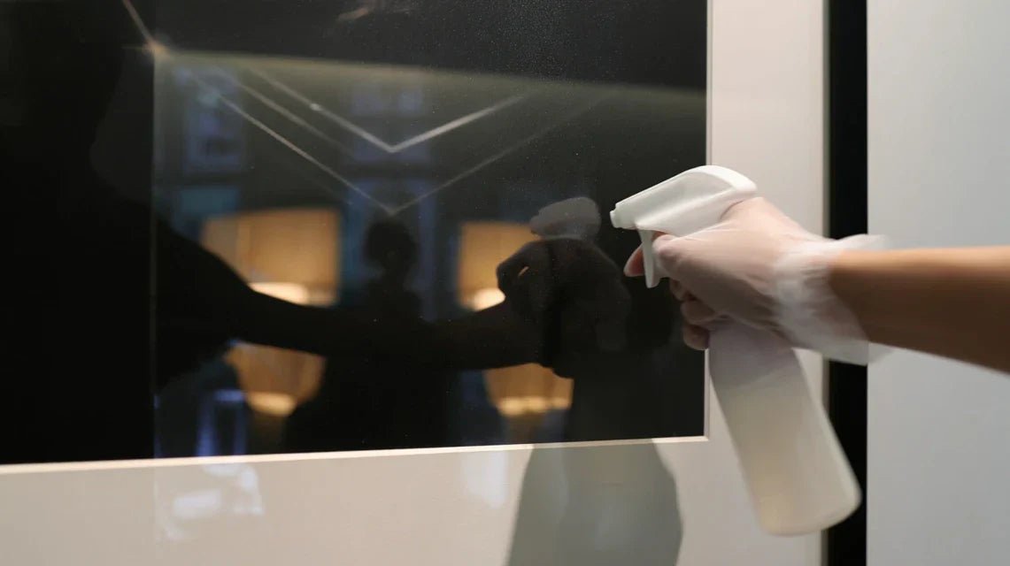 Nettoyants pour verre d'encadrement : éclat maximal sans traces