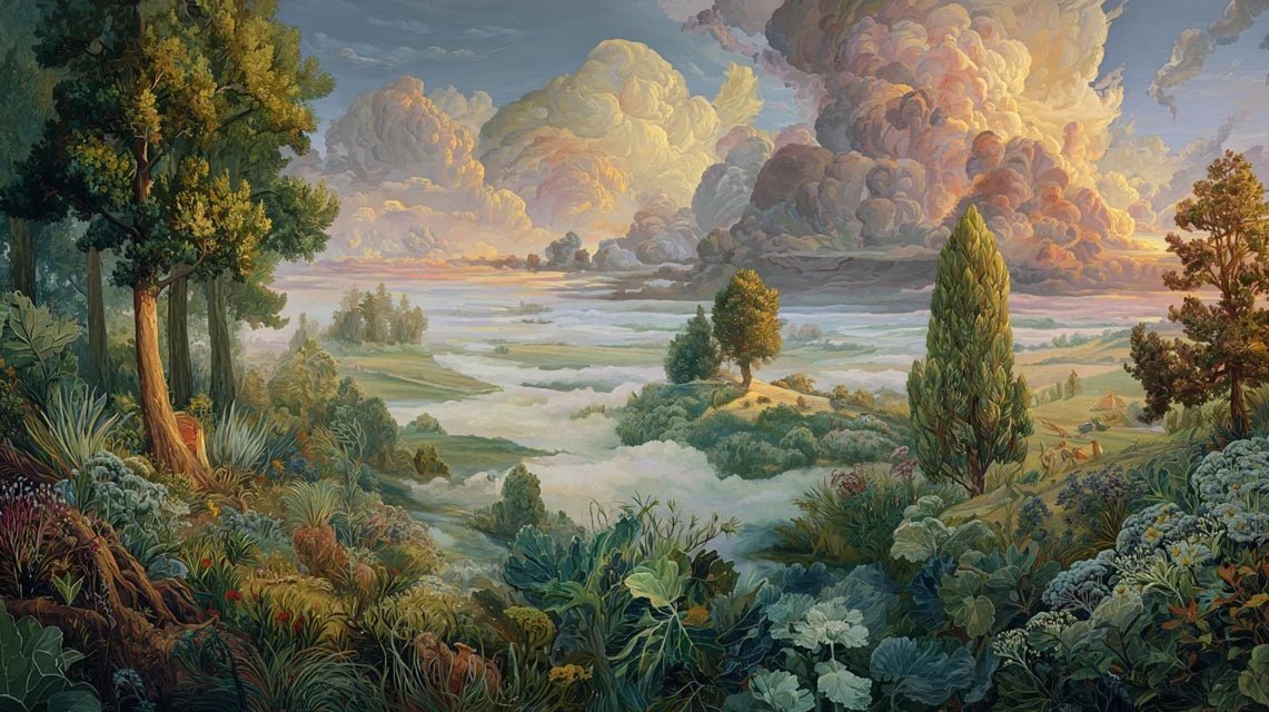 Paysages de Verkade : mysticisme et nature sacrée