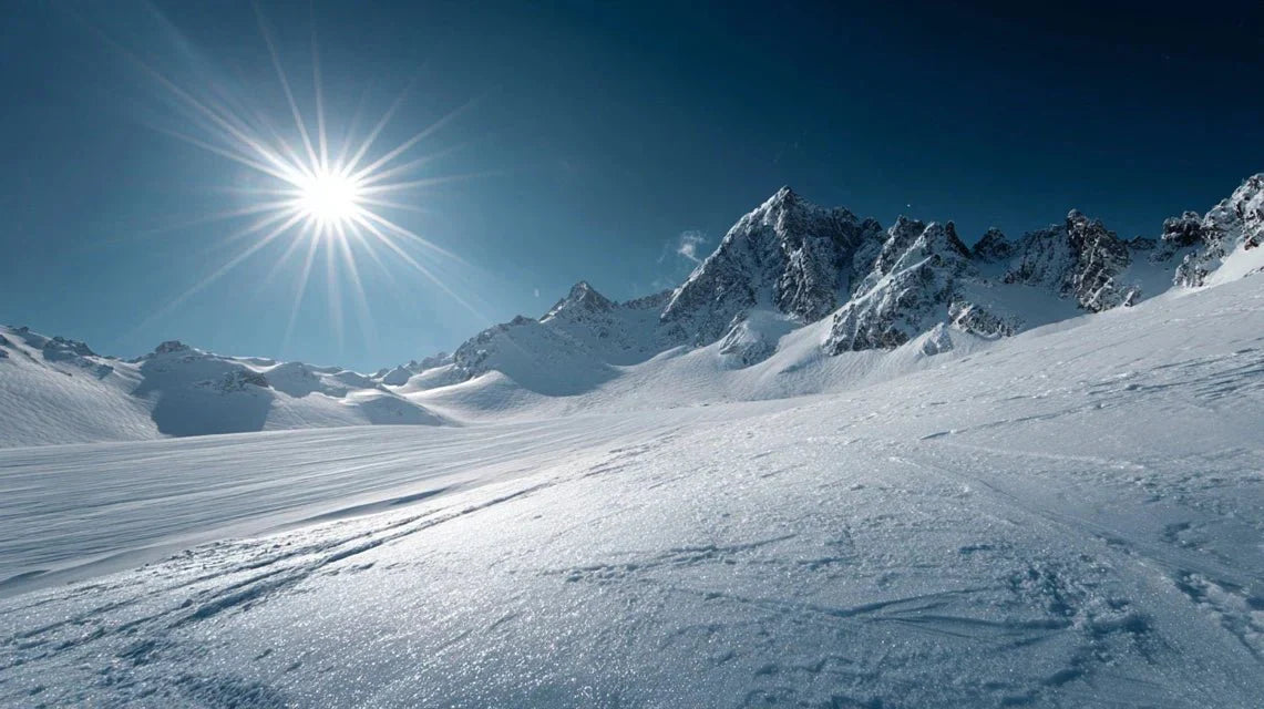 Peindre la réverbération solaire sur neige - Guide pratique