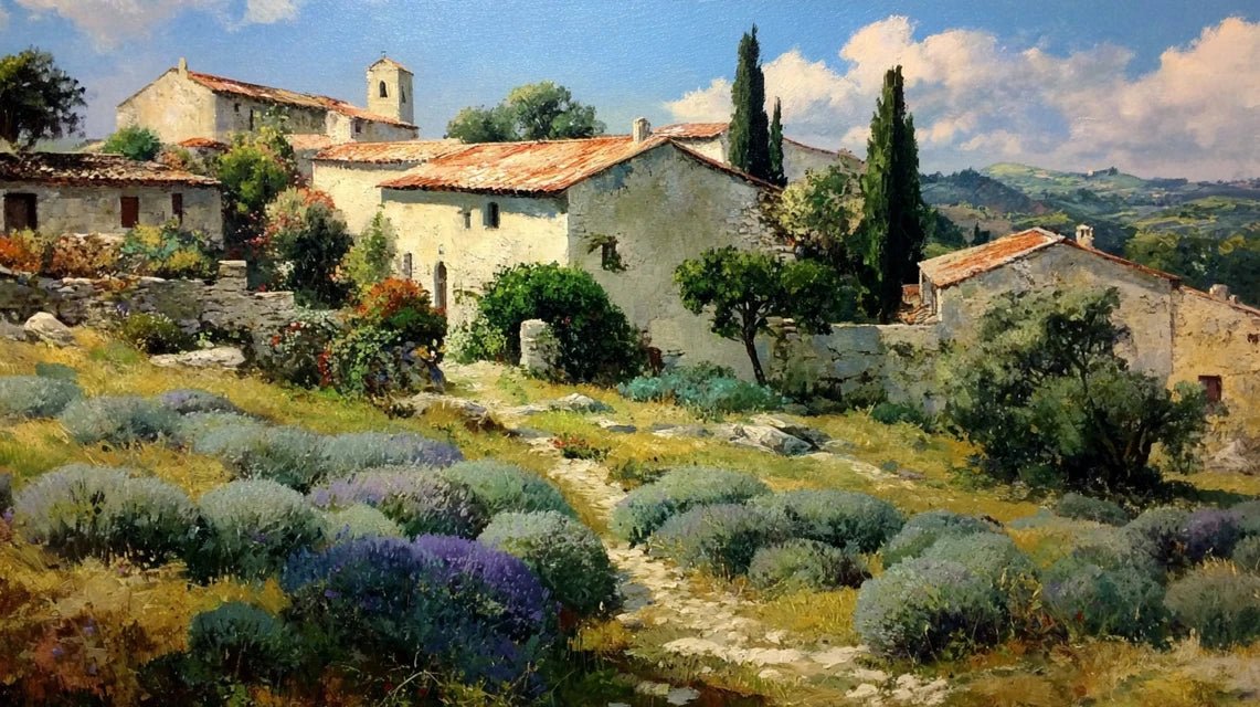 Peindre les Paysages de Garrigues Méditerranéennes