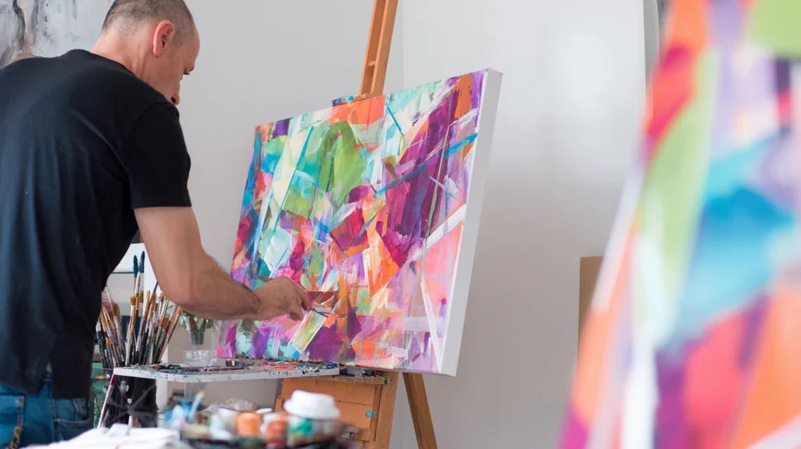 Peinture acrylique : modernité et polyvalence pour tous les styles de tableaux