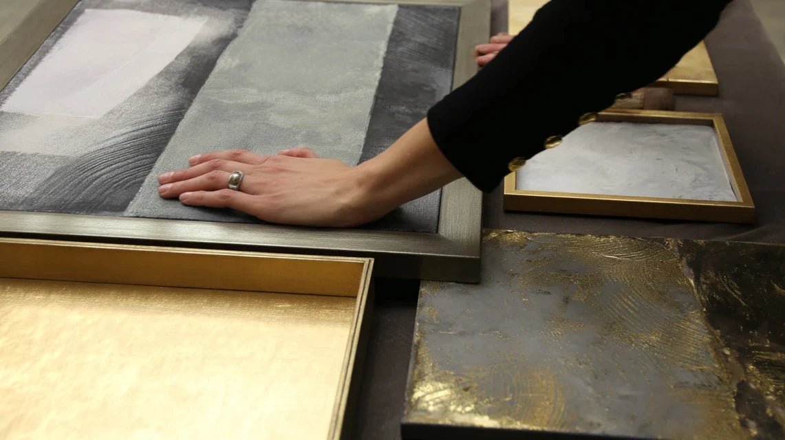 Personnalisez les matériaux et finitions de votre tableau