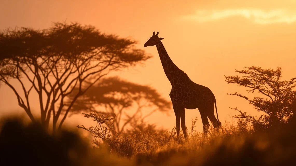 Pourquoi les girafes incarnent-elles l'élégance africaine ?