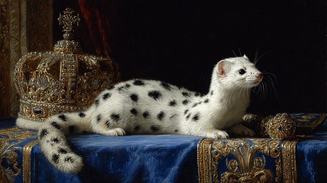 Pourquoi les herminines ornent-elles les portraits royaux ?