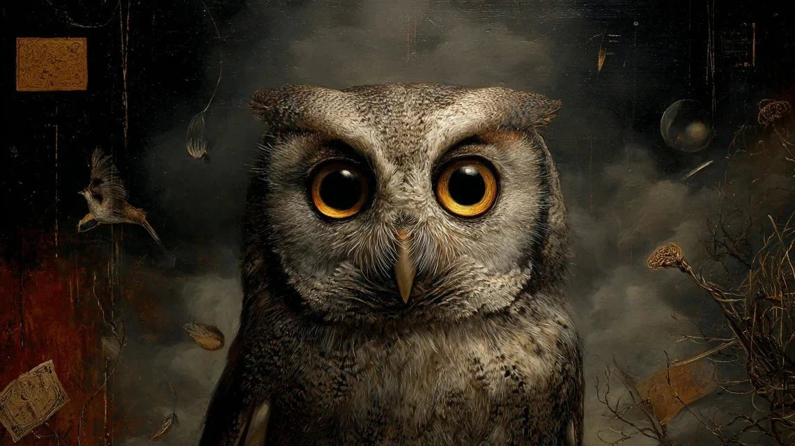 Pourquoi les hiboux fascinent-ils autant les peintres surréalistes ?
