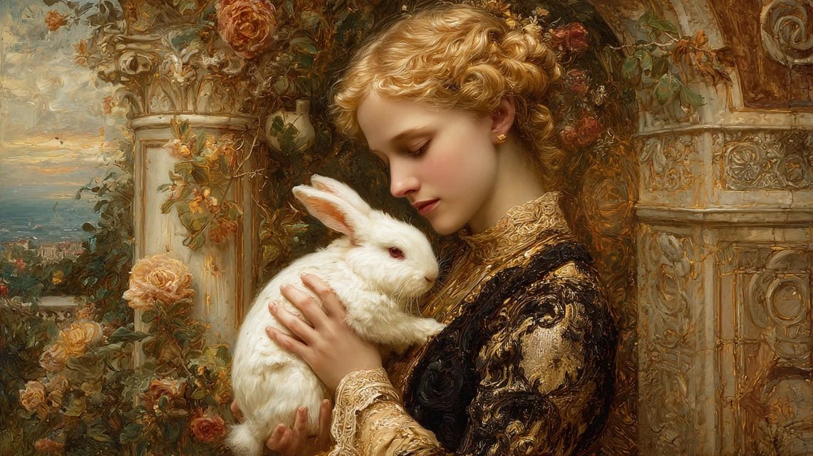 Pourquoi les lapins apparaissent-ils dans les scènes de fertilité picturales ?