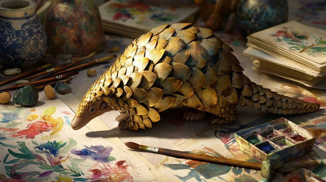 Pourquoi les pangolins fascinent-ils l'art de la protection ?
