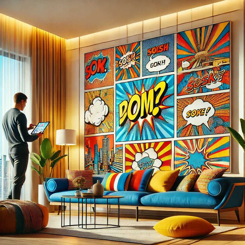 Pourquoi un tableau Pop Art est-il parfait pour personnaliser une chambre moderne ?