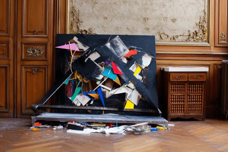 Que faire si son tableau se décroche ou tombe au sol ?