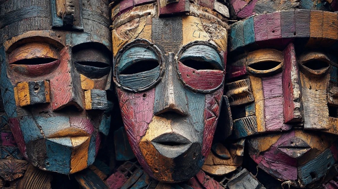Que sont les masques Kifwebe Songye en art mural ?