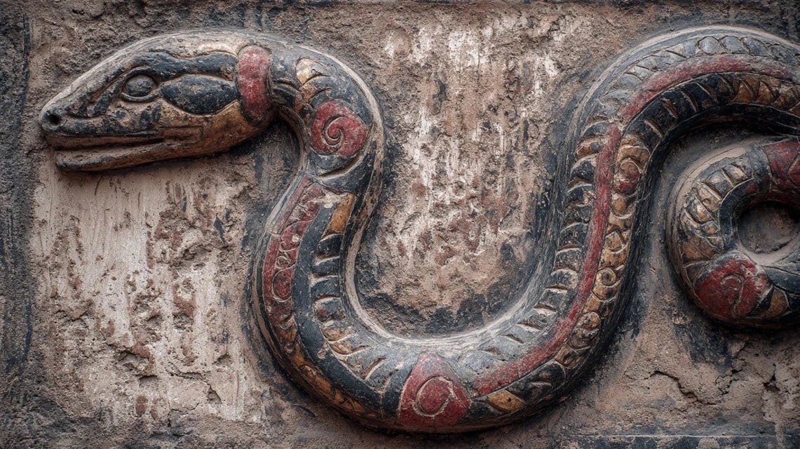 Que symbolise le serpent dans l'art Fon du Bénin ?