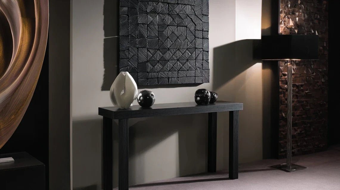 Quel tableau mettre au-dessus d’une console d’entrée pour un effet design ?