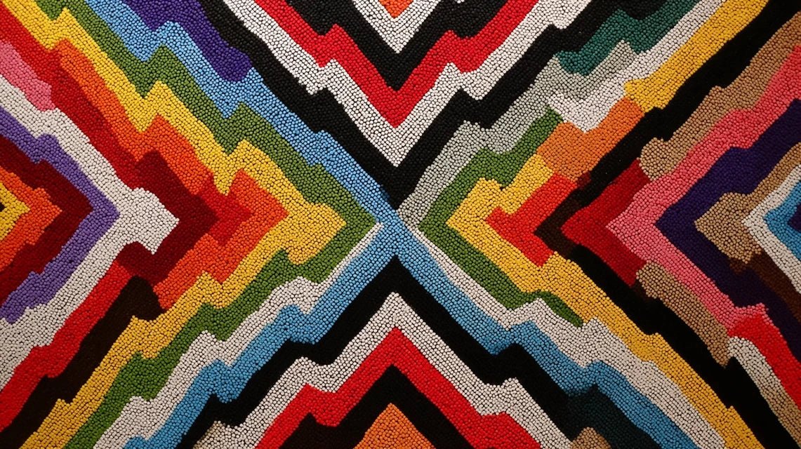 Quelle est la signification des zigzags dans l'art Ndébélé ?