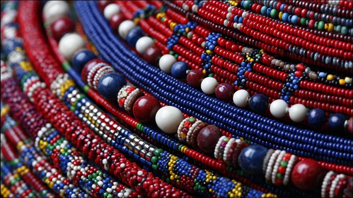 Quelle est l'origine des motifs Maasai en perles ?
