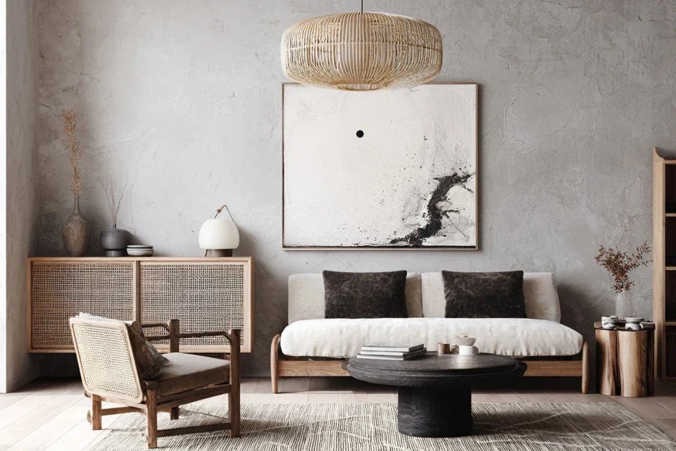 Quels tableaux choisir pour une déco japandi ou wabi-sabi ?