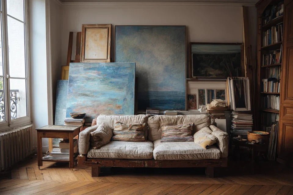 Refaire son intérieur pièce par pièce : quand réinstaller ses tableaux ?