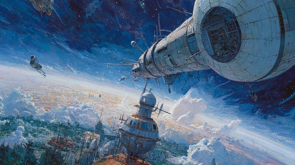 Science-fiction française et son influence sur l'art spatial européen