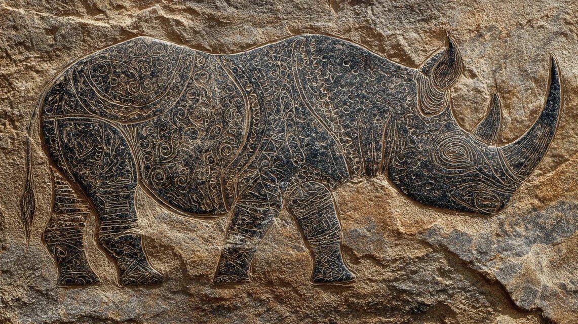 Symbolique du rhinocéros dans l'art rupestre africain ancien