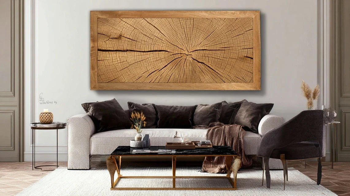 Tableau en bois massif : l’élégance naturelle pour sublimer votre décoration