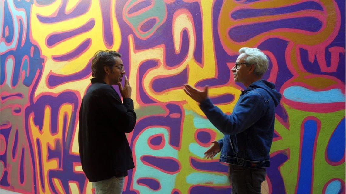 Tableau mural comme totem identitaire d’un lieu ou d’un individu