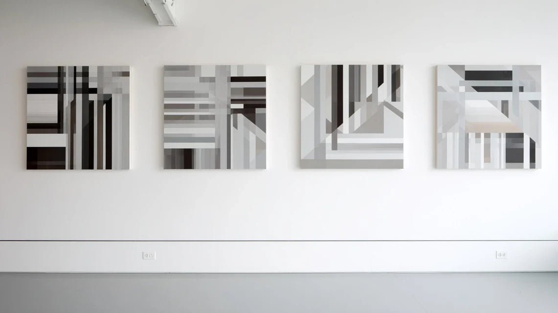 Tableaux carrés : équilibre visuel et harmonie géométrique