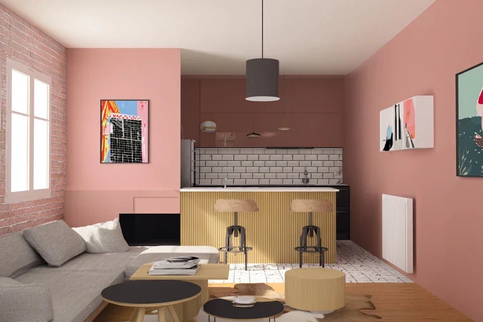 Tableaux idéaux pour une pièce à vivre ouverte (cuisine + salon)