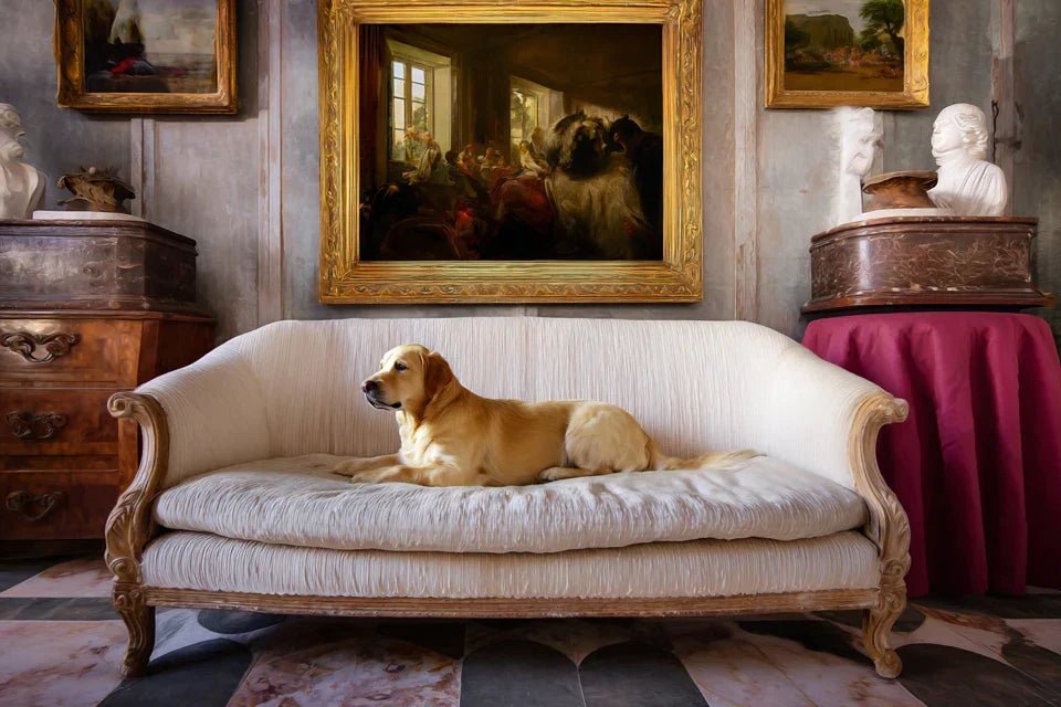 Tableaux muraux et animaux de compagnie : comment éviter les accidents