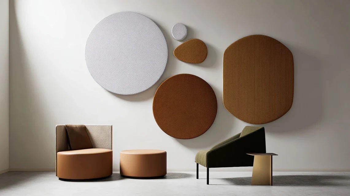 Tableaux ronds et ovales : douceur visuelle et design atypique