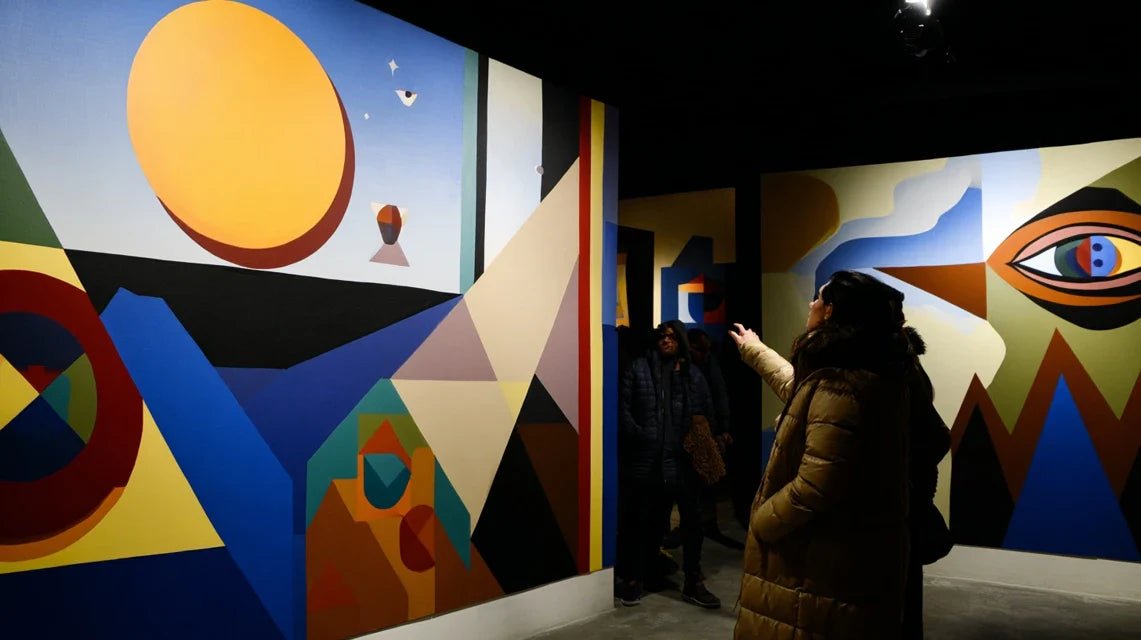 Tableaux silencieux mais chargés d’une symbolique puissante