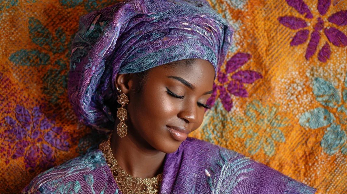 Tissus Aso Oke yoruba : comment créer des tableaux texturés