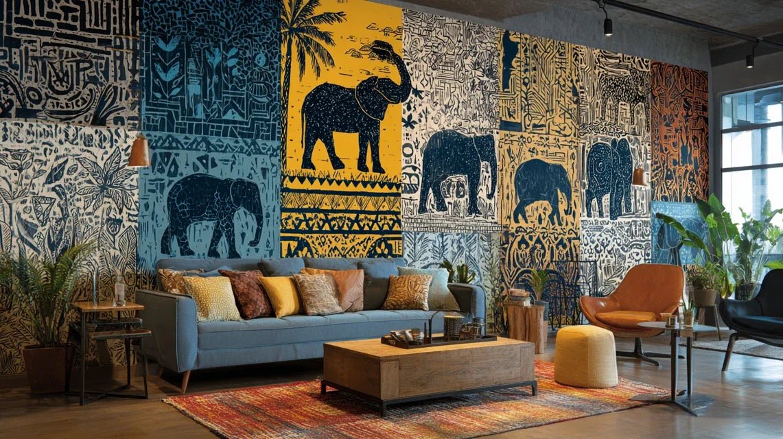 Tissus Kanga swahili : comment utiliser les proverbes en décoration murale ?