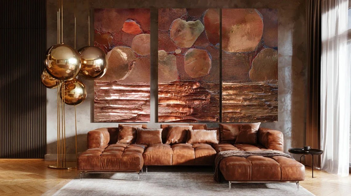 Un tableau mural inspiré de rêves ou de projections mentales