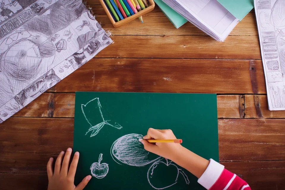 Un tableau pour marquer une nouvelle année scolaire : idées pour enfants et ados