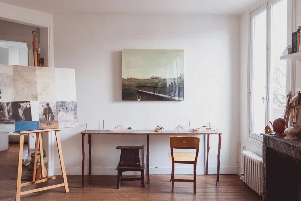 Utiliser un tableau pour créer de la profondeur dans une pièce sans fenêtres