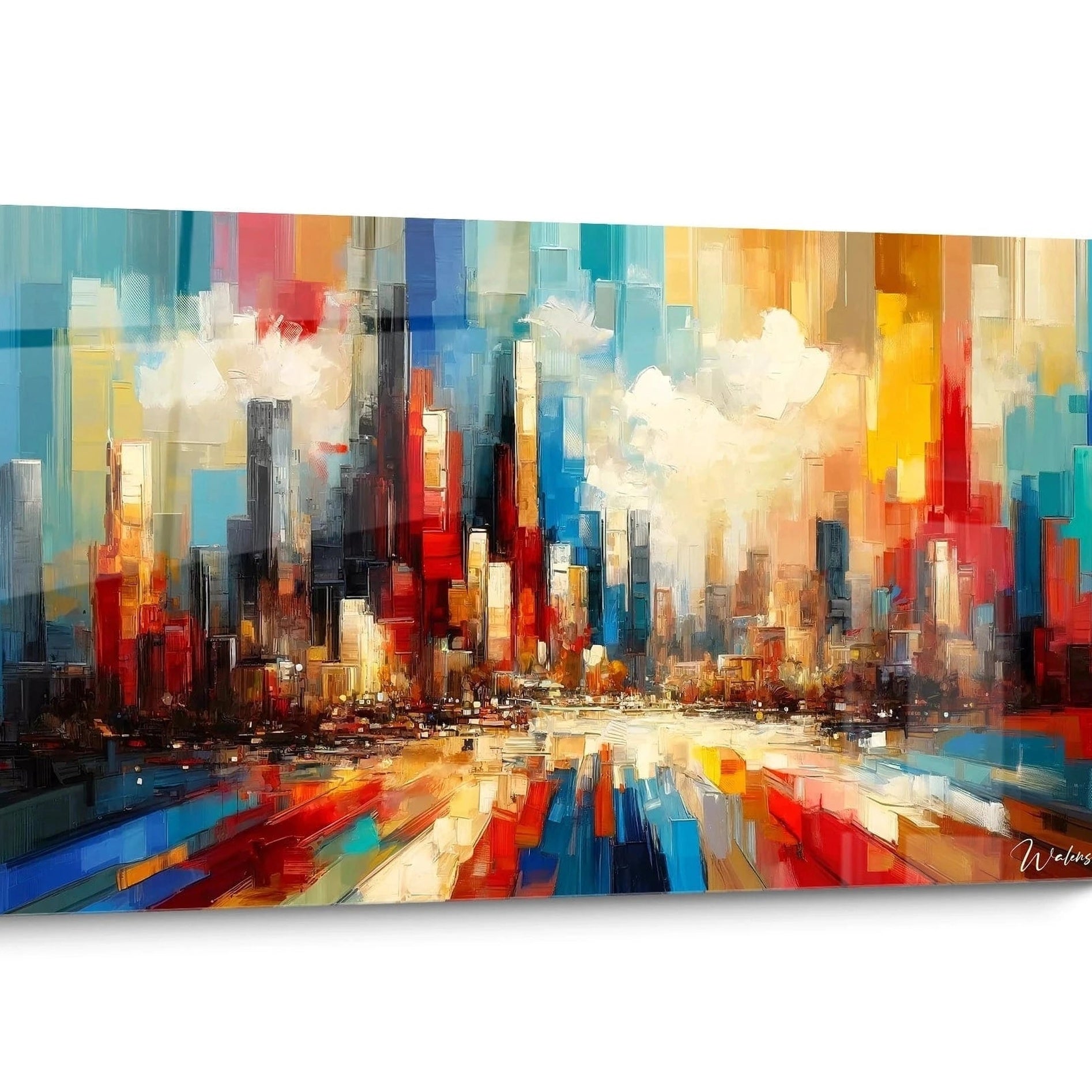 Tableau pour salon Multicolore Vibrant