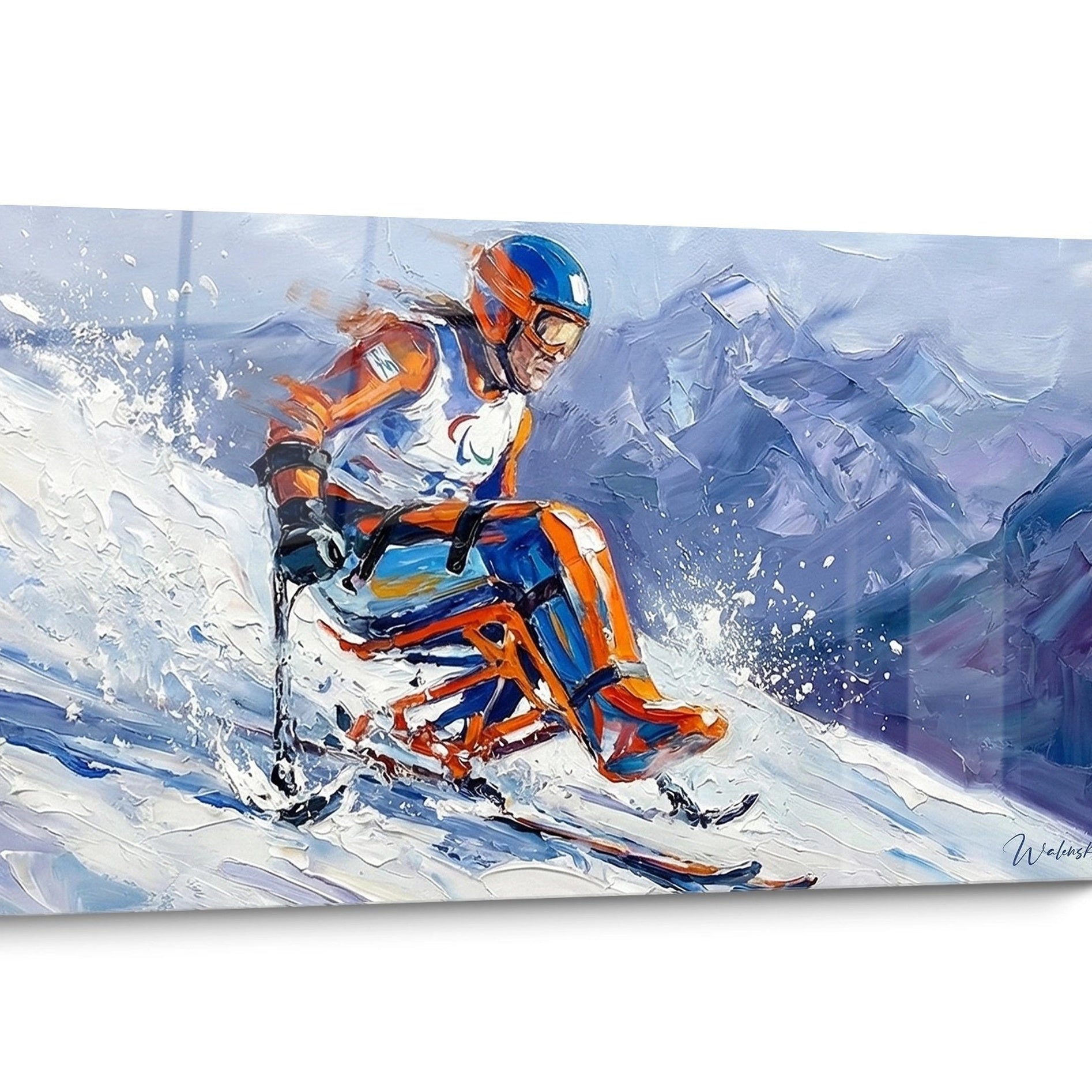 Tableau Paralympique Bleu