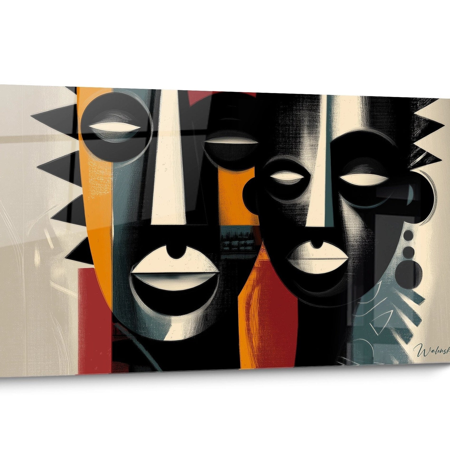 Tableau Art tribal africain Moderne