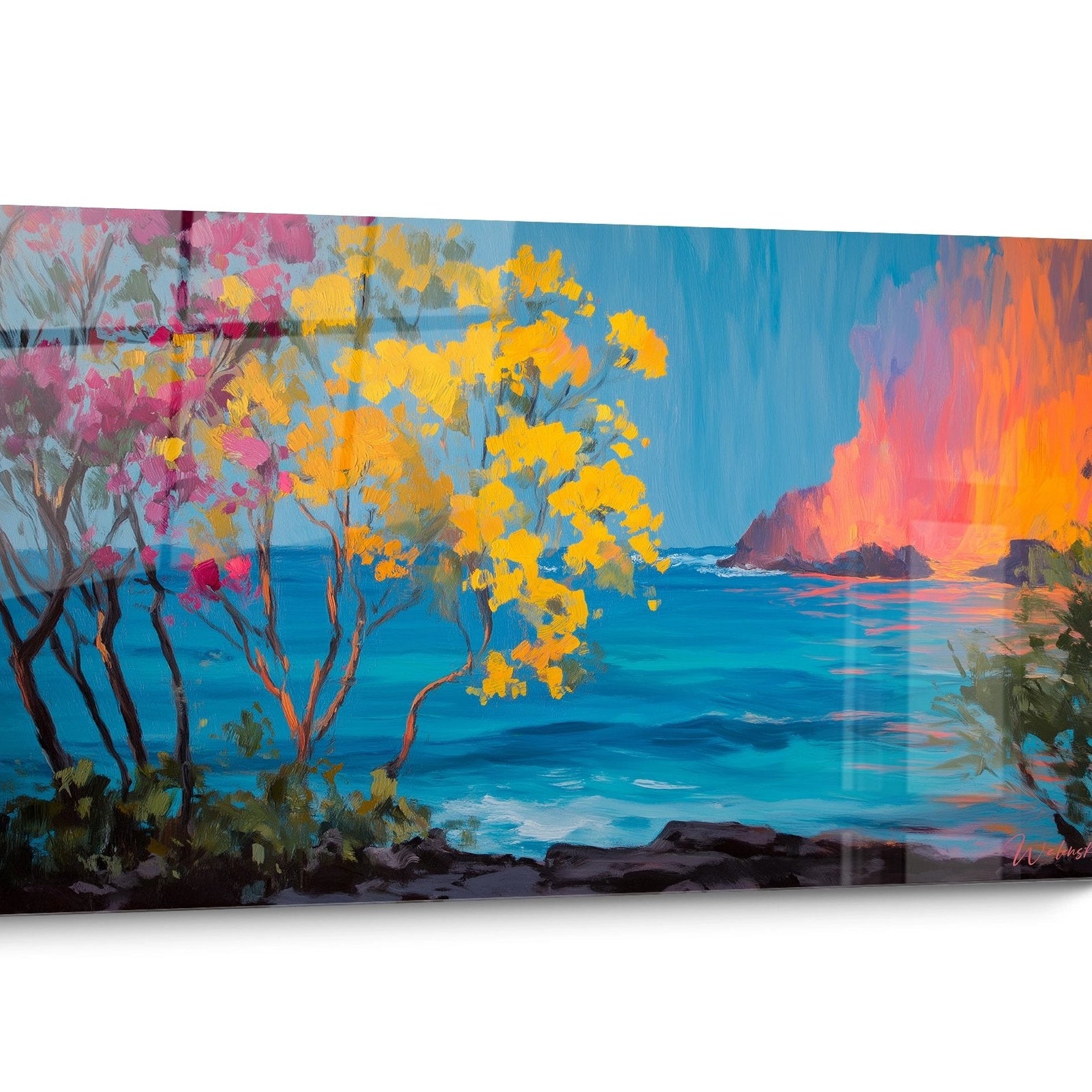 Tableau volcans Tropical