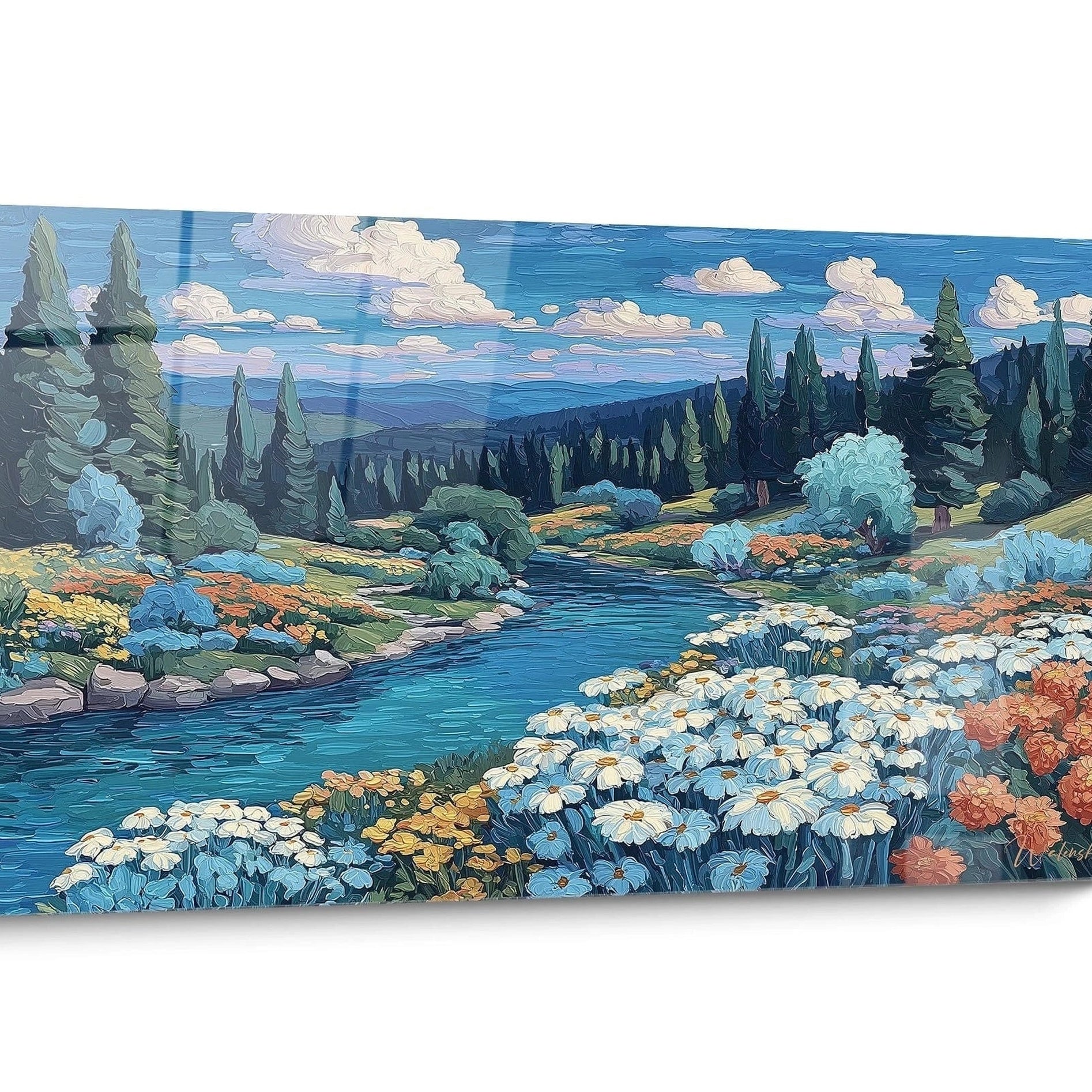 Tableau Été Paysage