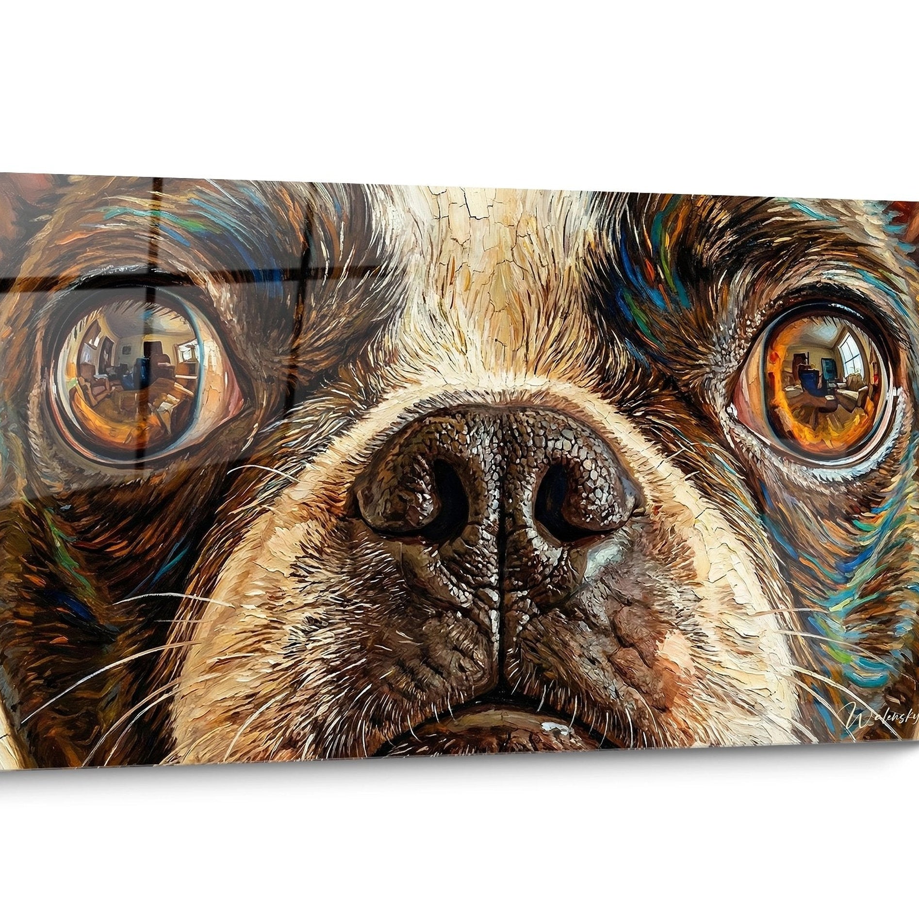 Tableau Boston Terrier